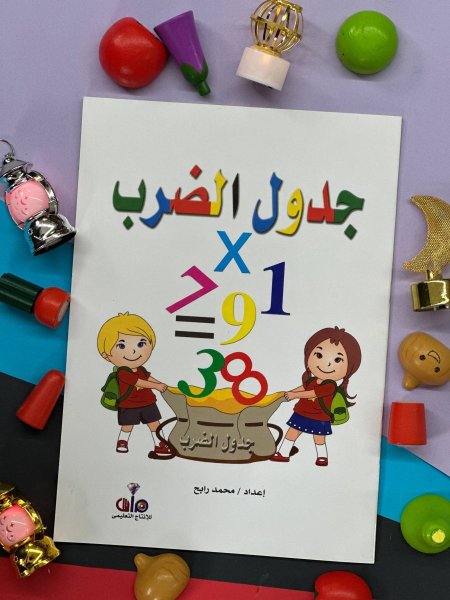 اكتب وامسح - جدول الضرب - ارقام انجليزي