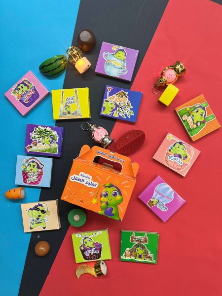 سلسلة تعليم الطفل الكلمات الاولى - 12 كتاب