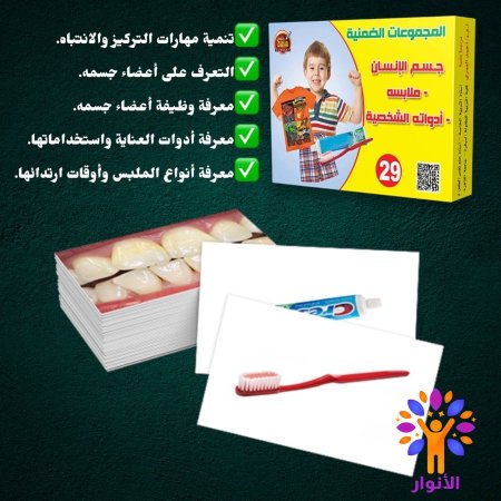 29- جسم الانسان وملابسة وادواته الشخصية