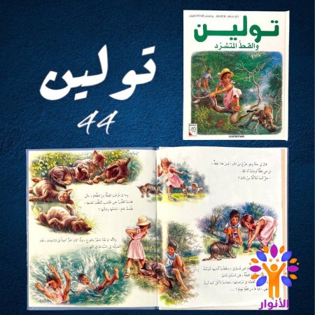 44- تولين والقط المتشرد