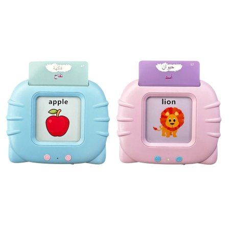 جهاز قارئ الكروت للاطفال - 112 بطاقة ( 224 كلمة )